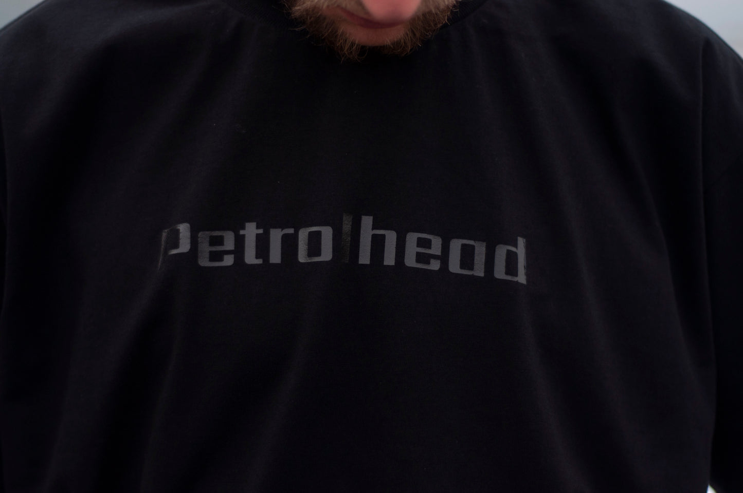 T-shirt Petrolhead Total Black